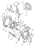 Тормоз задний/Rear brake assembly