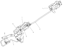 Механизм опрокидывания кабины/Cab tilting mechanism