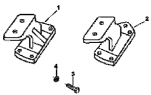 Кронштейн передней подвески двигателя / Engine front suspension support group EM9223