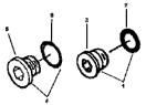 Соединение трубопроводов блока цилиндров / Cylinder body pipeline connecting piece group BB9213