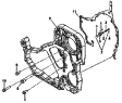 Картер шестерен / Gear compartment group BB9881