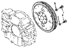 Установка маховика / Flywheel mounting piece group FW90025