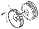 Шкив / Accessory driven pulley group PA9001