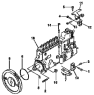 Установка ТНВД / Fuel pump installation group and basic fuel pump group FP90370