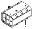 Топливный бак / Fuel tank and installation subassembly group 1101F-T0500