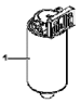 Топливный фильтр / Diesel oil prefilter subassembly 1119A1-ZB3