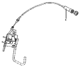Управление акселератором / Idling throttle controller assembly 1108J-C0101