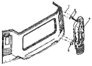 Воздухозаборник / Intake inlet tube group-steering room 1109K-C0101