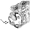 Привод вентилятора / Fan driving piece group FA9739
