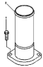 Соединительный патрубок выпуска воды / Water outlet connecting pipe group WO9052