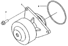 Установка водяного насоса / Water pump group WP9101