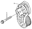 Натяжной ролик ремня / Belt tightener group WP9916