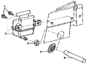 Бачок сцепления / Oil tank group 1606A-C0100