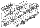 Первичный и вторичный вал / Primary and secondary shaft assembly T0504-DC12J-01