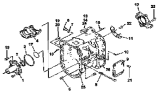 Картер коробки передач / Transmission housing T0504-DC12J-06