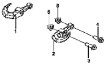Установка переднего буксировочного крюка / Front tow hook group 2806A-T0100