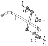 Передний противоподкатный брус / Front transverse antisway bar group 2906A-T0500