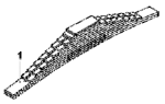 Задняя рессора / Rear plate spring group 2913A3-ZB8A