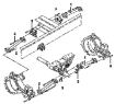 Реактивные тяги / Rear thrust lever group 2931B-ZB700
