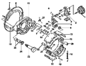 Тормоз передний левый / Front left brake group 3501A1-ZB6