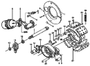Тормоз задний левый / Rear left brake group 3502ZAS03A-010