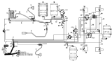 Пневмосистема / Air brake pipe installation diagram 3506001-T0402