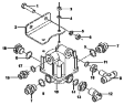 Пневмосистема / Differential valve group 3527B-ZB700