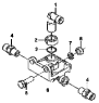 Пневмосистема / Exhaust brake group 3541A-T0400