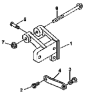 Установка генератора / Generator mounting piece group EH9591