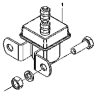 Реле стартера / Starter relay group 3735B-ZB7C0