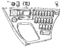 Прикуриватель / Cigarette lighter group 3725A-C0100