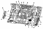 Облицовка пола / Floor decoration group 5102B-C0101