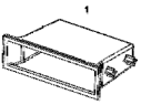 Ящик вещевой / Meter board glove box group 5303A-C0104
