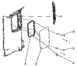 Внутренняя отделка правой боковины / Right side wall window group 5403B-C0101