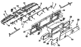 Верхний вещевой ящик / Roof glove box group 5704A-C0300