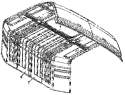 Звукоизоляция крыши / Roof sound insulation group 5710B-C0300