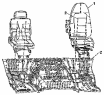 Сиденье водителя / Steering room seat group 6800A-C0102