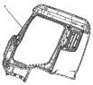 Панель левая / Left side wall welding group 5401A-C0300
