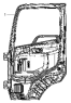 Дверь правая / Right door welding group 6101B-C0108