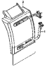 Задний левый брызговик / Left rear mudguard group 8403A-C0303