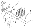 Передний левый брызговик / Left front mudguard group 8403C-C0100