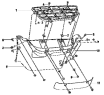 Правая подножка / Right foot pedal group- steering room 8405B-C0101