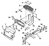 Левая подножка / Left foot pedal group 8405C-C0101