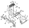 Правая подножка / Right foot pedal group 8405D-C0101