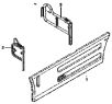 Левый фартук / Left side apron board group 8510A-T0800