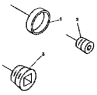 Установочные детали для установки отопления / Heater mounting piece group HC9046