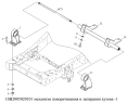 Механизм опрокидывания и фиксации кабины 1SB2005020101