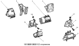 Подвеска двигателя 1S10891000112