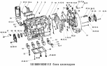 Блок цилиндров 1S10891000112