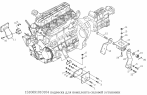 Подвеска силового агрегата 1S10691010104